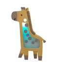 Ver imagem 1 de Luminária Girafa 4 Patas Bh Baby Kids com Fio