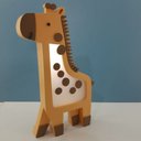 Ver imagem 5 de Luminária Girafa 4 Patas Bh Baby Kids com Fio