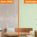 Ver imagem 7 de Papel de Parede Adesivo Modelo Linho Verde Claro Lavavel Texturizado 500cmx60cm