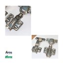 Ver imagem 3 de Dobradiça Bigfer Com Amortecimento Alta (Curva) Calço Slide On (Removível) (Caixa C/200)