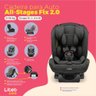 Cadeira para Auto 0-36kg Isofix All Stages Fix 2.0 Preta Litet - Bb450 Bb450 - 3