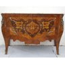 Cômoda Bombê Luis XV Apl. Bronze Tampo Em Mármore 2 Gavetas - 3