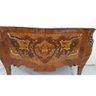 Cômoda Bombê Luis XV Apl. Bronze Tampo Em Mármore 2 Gavetas - 4