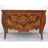 Cômoda Bombê Luis XV Apl. Bronze Tampo Em Mármore 2 Gavetas - 15