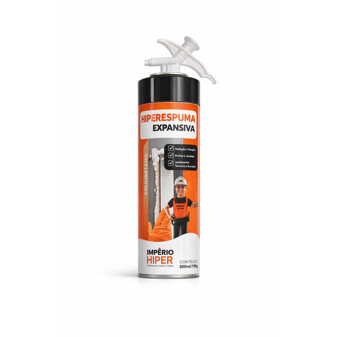 Hiper Espuma Expansiva 500ml/280g