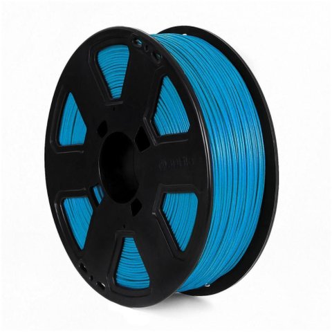 Filamento para Impressora 3d - Pla - Azul Claro - 1kg - 1,75mm - 3d Fila Pla481753