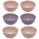 Ver imagem 1 de Kit 6 Cumbucas Bowl de Bambu Sortido 15x7cm Lyor Sobremesa Cereais Frutas Petiscos