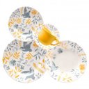 Ver imagem 1 de Aparelho de Jantar 20 Peças Biona Donna Bem-Te-Vi Oxford AMB2-5409