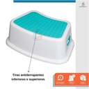 Ver imagem 4 de Kit Completo Desfralde Redutor Azul Assento Vaso Sanitário e Degrau Banquinho Crescidinho Patrulha C