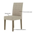 Ver imagem 5 de Kit Mesa de Jantar Helo sem Vidro 120x90 com 4 Cadeiras Josi Carvalho/fendi