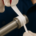 Ver imagem 5 de Kit 5 Un Fita Veda Rosca Teflon para Chuveiros Torneiras Tubulações Universal para Tubos