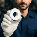 Ver imagem 3 de Kit 5 Un Fita Veda Rosca Teflon para Chuveiros Torneiras Tubulações Universal para Tubos