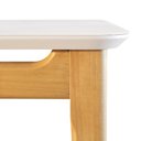 Ver imagem 5 de Conjunto de Mesa e 6 Cadeiras Madeira Tauari Maciça com Tampo em Laca em Alta Qualidade Távoli Decor
