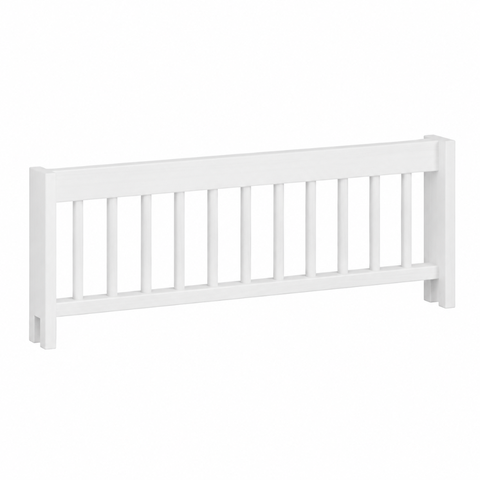Proteção Lateral para Cama e Mini Cama Infantil Madeira Maciça Cor Branca