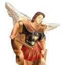 Ver imagem 2 de Trio Anjos Arcanjos São Rafael, Miguel E Gabriel 31cm Gesso