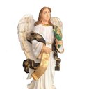 Ver imagem 6 de Trio Anjos Arcanjos São Rafael, Miguel E Gabriel 31cm Gesso