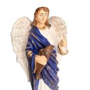 Ver imagem 4 de Trio Anjos Arcanjos São Rafael, Miguel E Gabriel 31cm Gesso