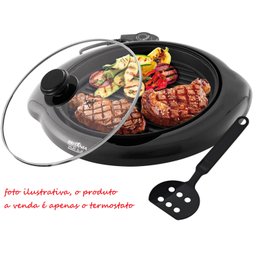 Tomada C/ Termostato 127v Panela Elétrica Britânia Multi Grill Churrasqueira Elétrica Philco Pcq1200 - 8