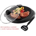 Ver mais imagens de Tomada C/ Termostato 127v Panela Elétrica Britânia Multi Grill Churrasqueira Elétrica Philco Pcq1200