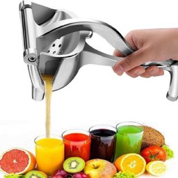 Espremedor de Frutas Manual para Suco Alumínio Laranja Limão - 1