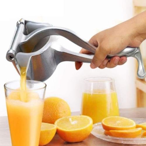 Espremedor de Frutas Manual para Suco Alumínio Laranja Limão - 2