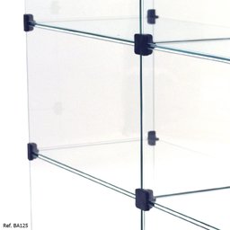 Estante de Vidro Modulado - 2,50 x 1,90 x 0,30 - 4