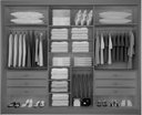 Ver imagem 2 de Guarda Roupa Casal com Espelho 3 Portas 6 Gavetas - Los Angeles-Branco - Móveis D'Doro