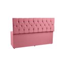 Ver imagem 2 de Recamier Sofá Baú Madrid 90 cm Suede Rosa