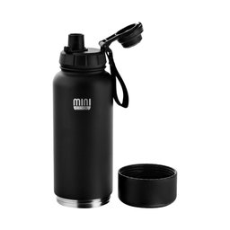 Garrafa térmica vácuo 1000ml Plus Preta – Thermics Minicool - 3