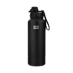 Garrafa térmica vácuo 1000ml Plus Preta – Thermics Minicool