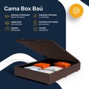 Ver imagem 6 de Cama Box Baú com Colchão Ortobom de Molas Ensacadas Pillow In Pro Vida Casal 138cm