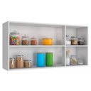 Ver imagem 4 de Armário Aéreo Smart 120 Cm 3 Portas Mp:branco