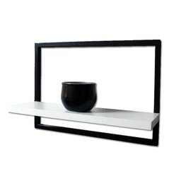 Nicho Prateleira Quadro Retangular Horizontal 40x28 Branco - 2