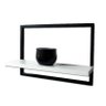 Nicho Prateleira Quadro Retangular Horizontal 40x28 Branco - 2