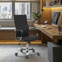 Ver imagem 6 de Cadeira de Escritório Diretor Giratória Office York Courino Preto - Sallar Home