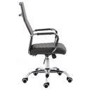 Ver imagem 3 de Cadeira de Escritório Diretor Giratória Office York Courino Preto - Sallar Home