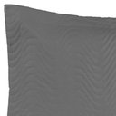Ver imagem 2 de Kit Portas Travesseiros Gold Percal 200 Fios Algodão 50cm X 70cm 2 Peças - Grafite