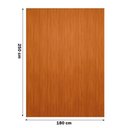 Ver imagem 1 de Painel Ripado 180x250cm Modular Linea Brasil Nature Fosco