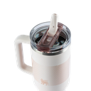 Ver imagem 2 de Copo com Canudo Stanley Quencher Protour 1.18l Anti Vazamento - Rose Quartz