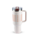 Ver imagem 1 de Copo com Canudo Stanley Quencher Protour 1.18l Anti Vazamento - Rose Quartz