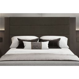 Cabeceira Painel 1,58 Cm Cama Box Queen Marrom Escuro - 2