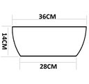 Ver imagem 4 de Kit 4 Vasos Planta 35x15 Bacia Cuia Polietileno BGPLASTICOS V1435 AZUL ARARA 009
