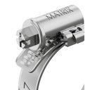 Ver imagem 2 de Abraçadeira Rosca sem Fim 3/4 X 1.1/16 (19 X 27mm) C/10un Metalmatrix