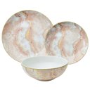 Ver imagem 1 de Aparelho de Jantar L'hermitage Nero Rose 18 Pçs Rosa - 28372