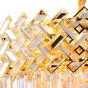 Ver imagem 2 de Lustre Pendente Skylight Lor 4005 Dourado Redondo 60 G9 Bivolt Dourado