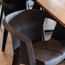 Ver imagem 4 de Conjunto com 4 Cadeiras Una Preto