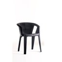 Ver imagem 2 de Conjunto com 4 Cadeiras Una Preto
