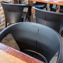 Ver imagem 5 de Conjunto com 4 Cadeiras Una Preto