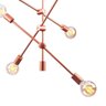Lustre Pendente Startec Circuit 6xe27 Bivolt Cobre - 3