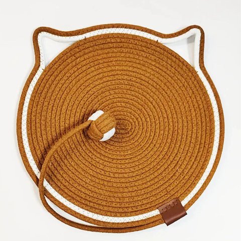 Arranhador Tapete Caminha Pet Gato Rasqueavel Brinquedo Animais Estimaçao Relaxante Confortavel Casa